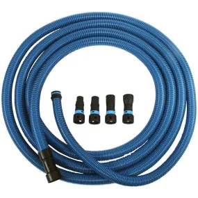 30 ft. Antistatic Vacuum Hose for Shop Vacs with Expanded Multi-Brand Power Tool Adapter Set