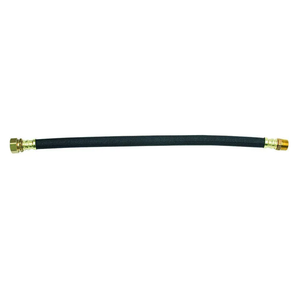3/4 in. MIP x 7/8 in. O.D. Compression x 24 in. Polymer Braided Water Heater Connector (0.57 in. I.D.)