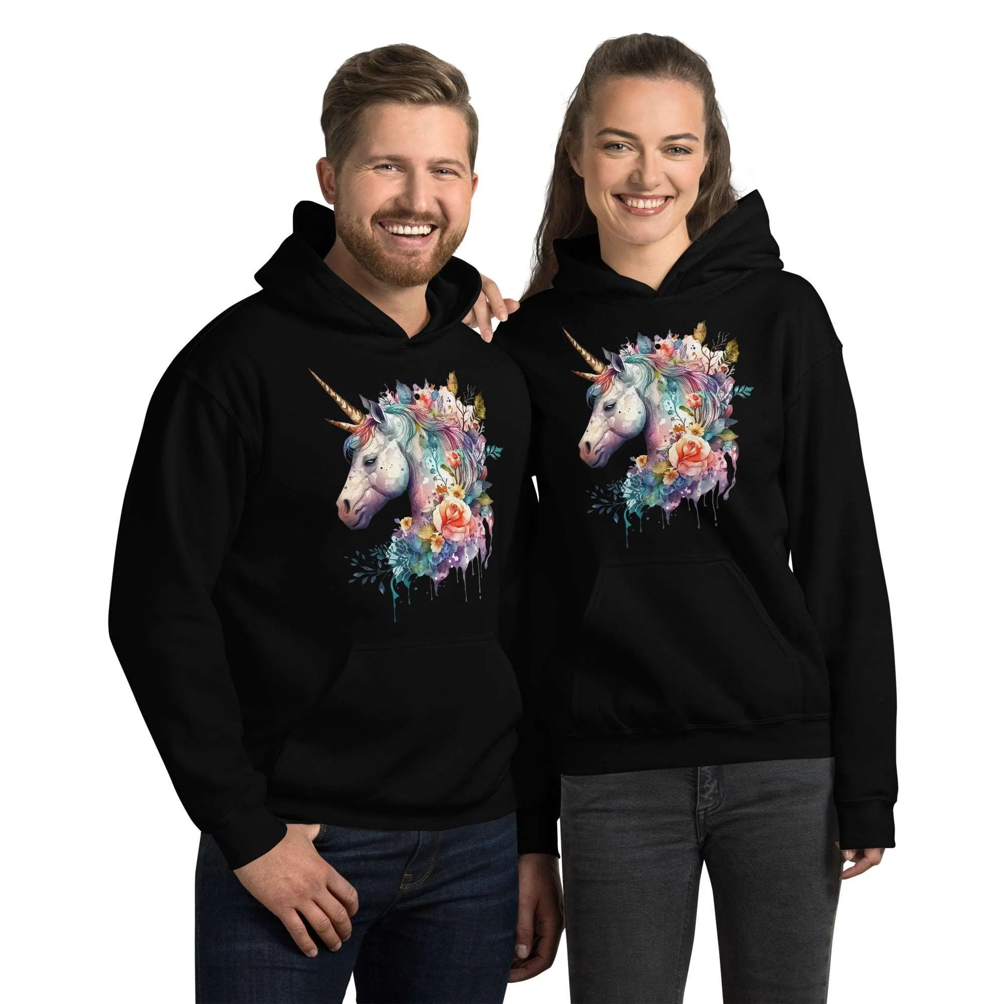 Abstract Unicorn Unisex Hoodie