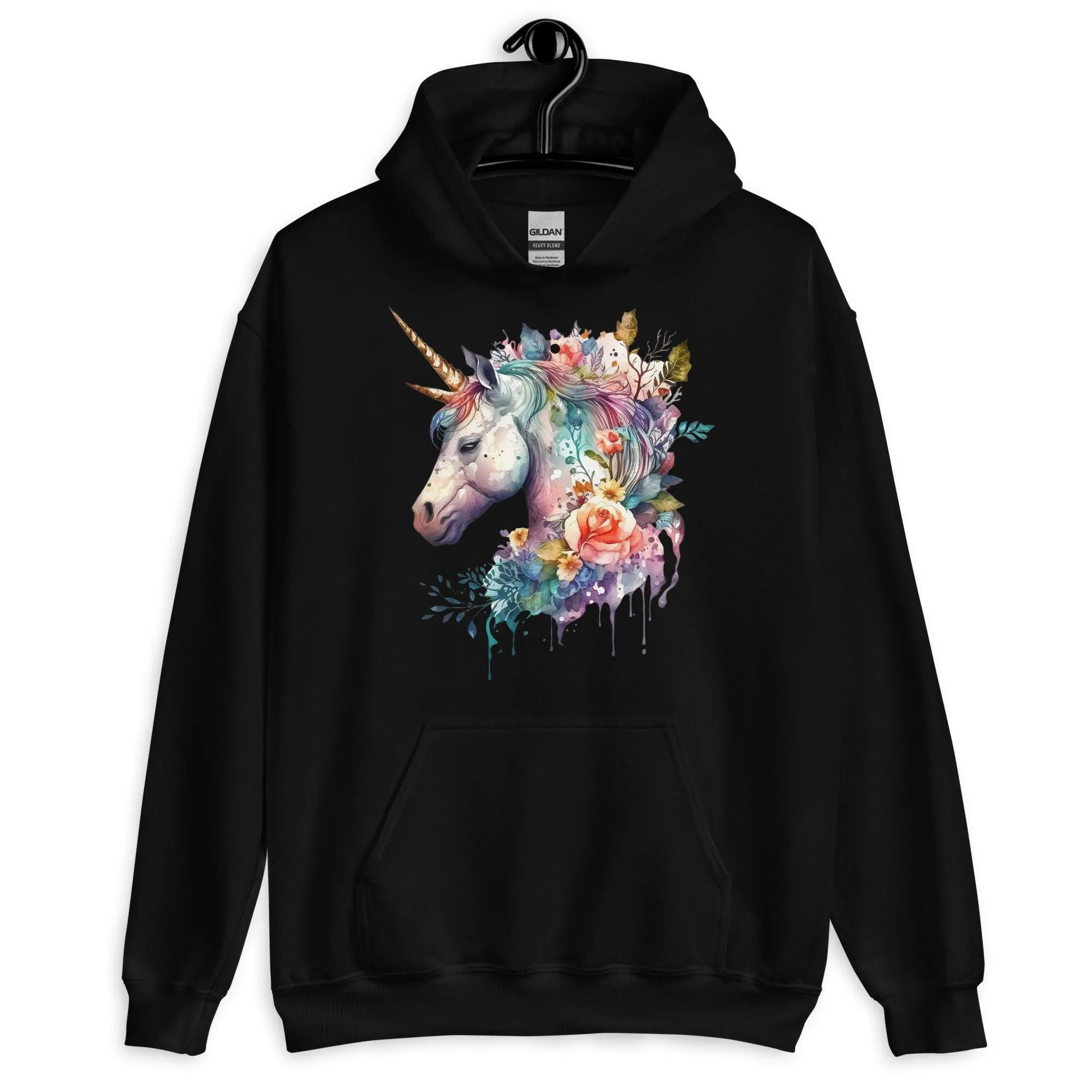 Abstract Unicorn Unisex Hoodie