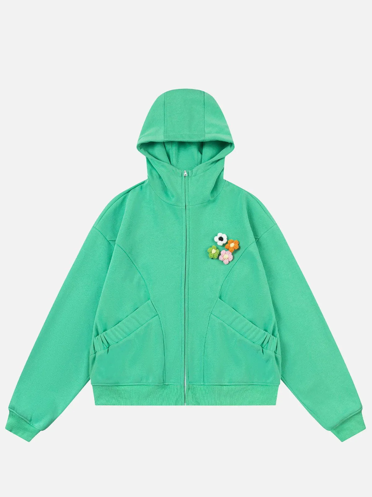 Aelfric Eden Detachable Flower Zip Up Hoodie