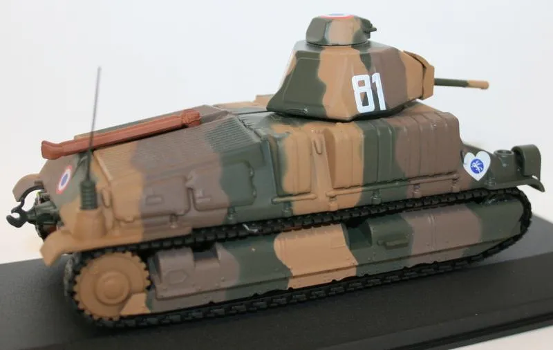 Altaya 1/100? Scale Diecast / Plastic - Somua S-35 1ere DLM Quesnoy France 1940