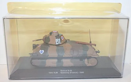 Altaya 1/100? Scale Diecast / Plastic - Somua S-35 1ere DLM Quesnoy France 1940