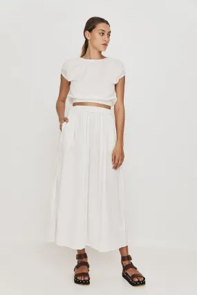 Anais Top in Natural White