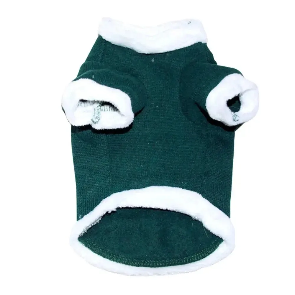 AnniePaw Christmas Dog Vest - Warm Hoodie for Small & Medium Dogs