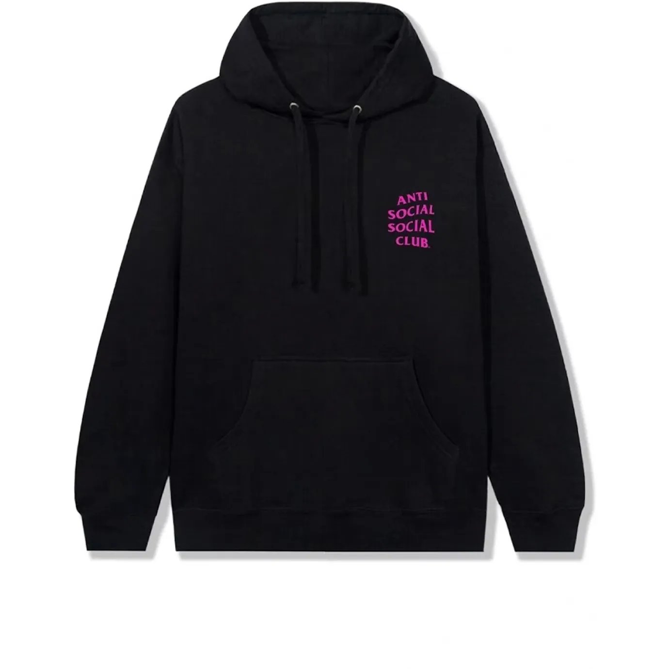 Anti Social Social Club Bubblegum Black Hoodie