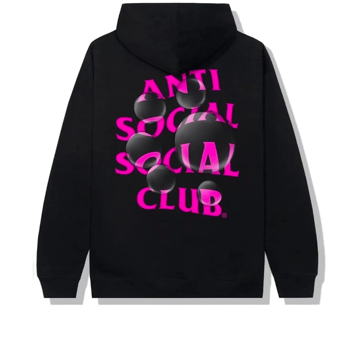 Anti Social Social Club Bubblegum Black Hoodie