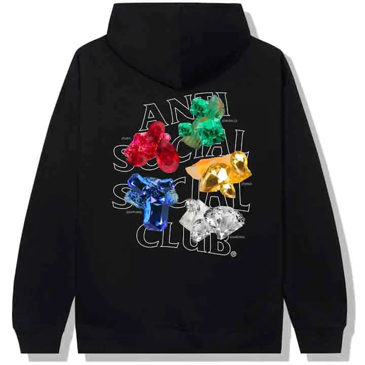 Anti Social Social Club Bussin Black Hoodie
