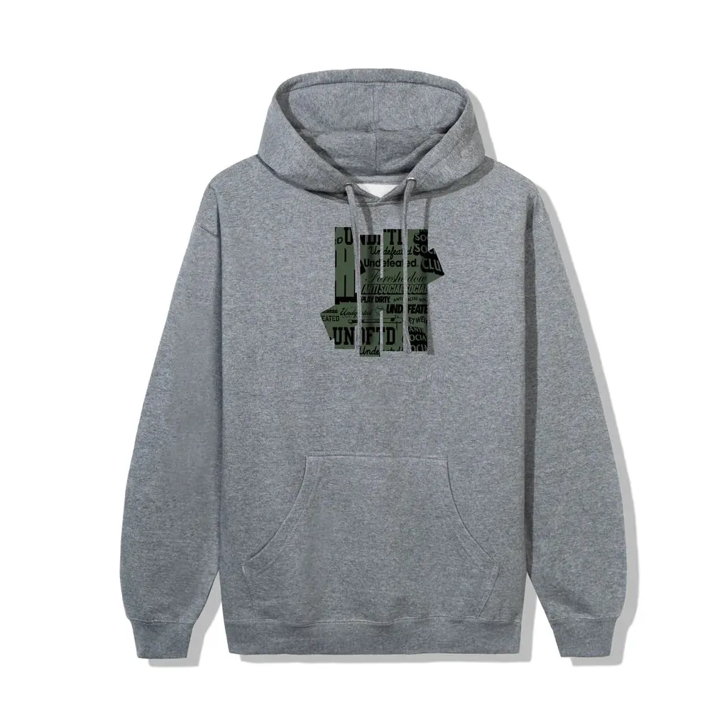 Anti Social Social Club Don Dada Heather Grey Hoodie