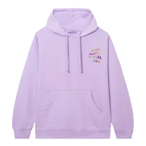 Anti Social Social Club Pedals On the Floor Lavendar Hoodie