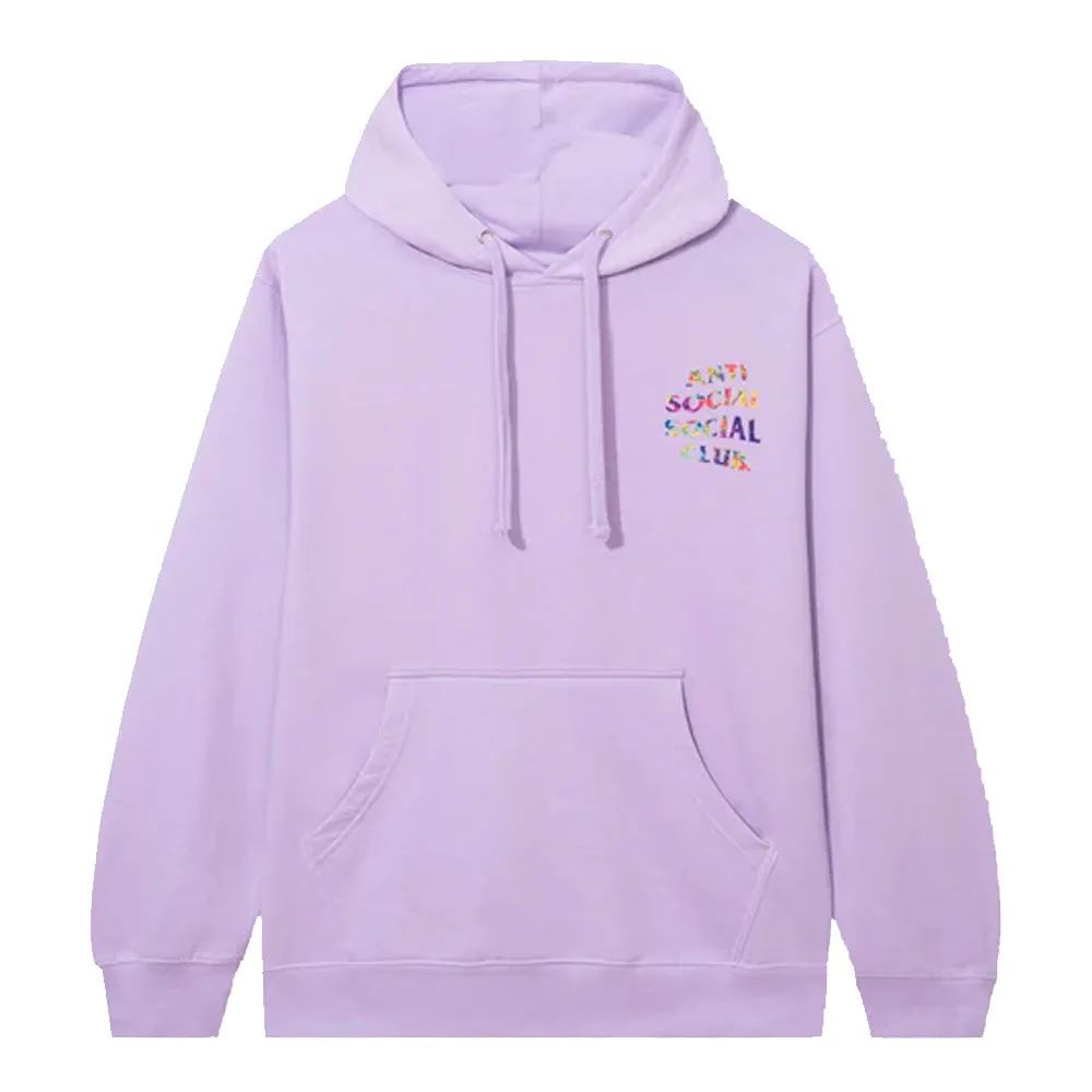 Anti Social Social Club Pedals On the Floor Lavendar Hoodie