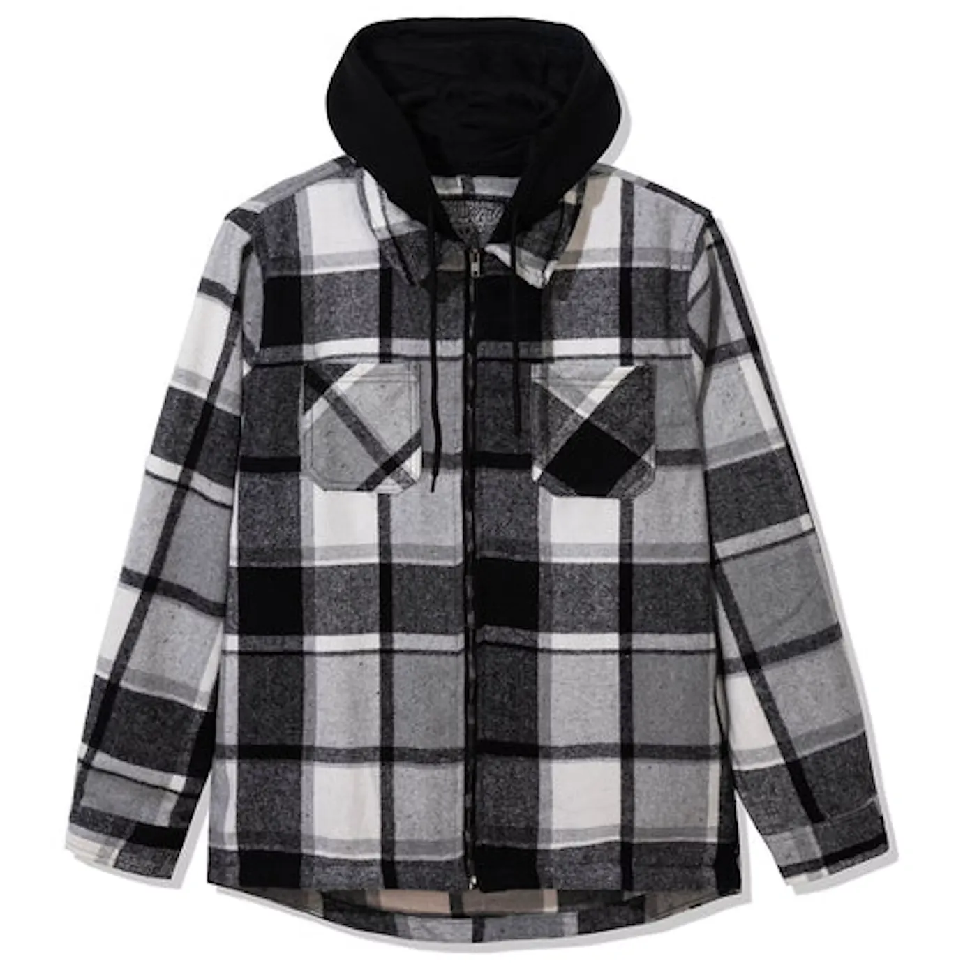 Anti Social Social Club Phaneritic White Hooded Flannel