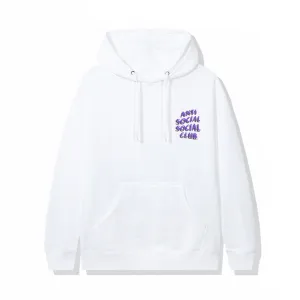 Anti Social Social Club Toned Down White Hoodie