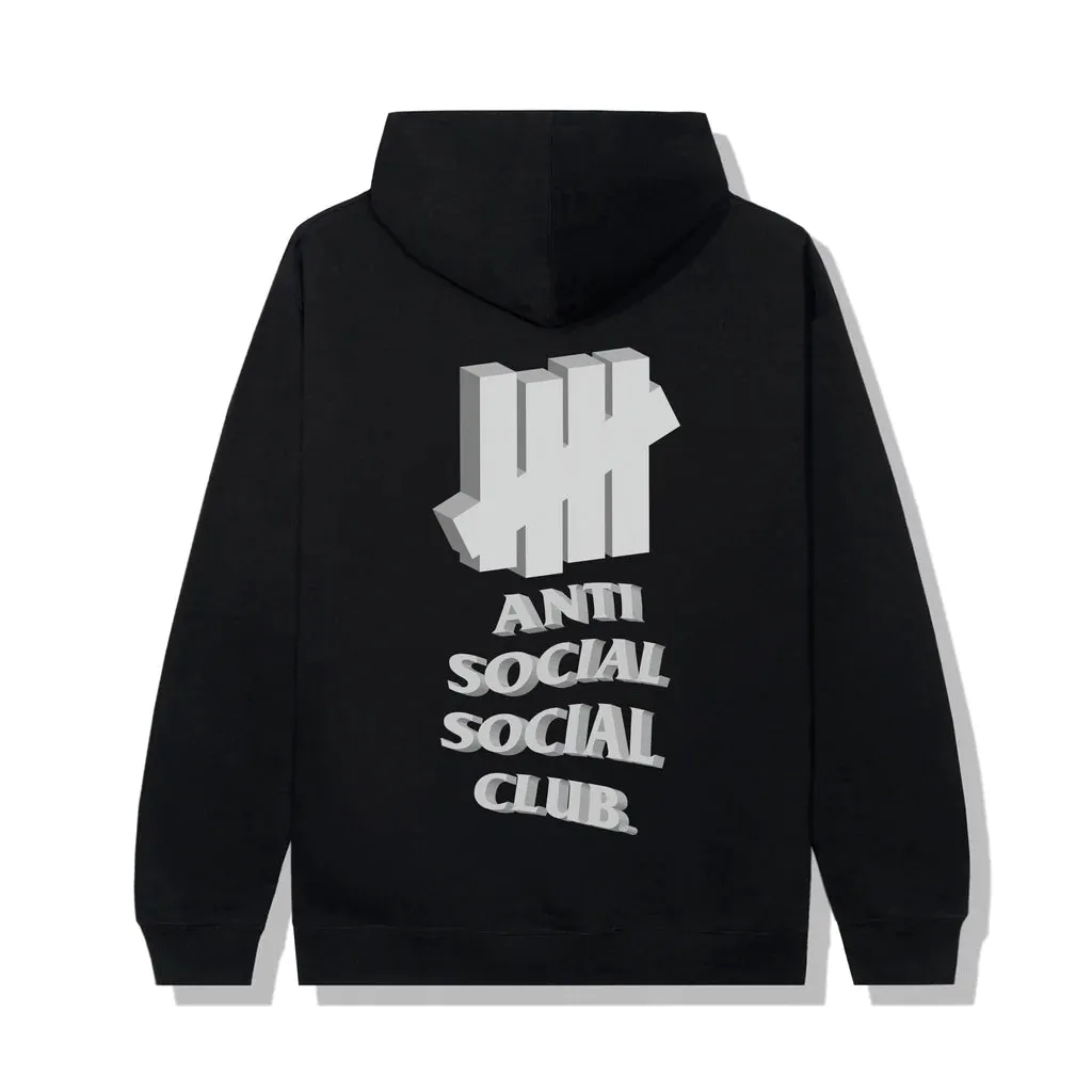 Anti Social Social Club x UNDFTD 1st And La Brea Black Hoodie