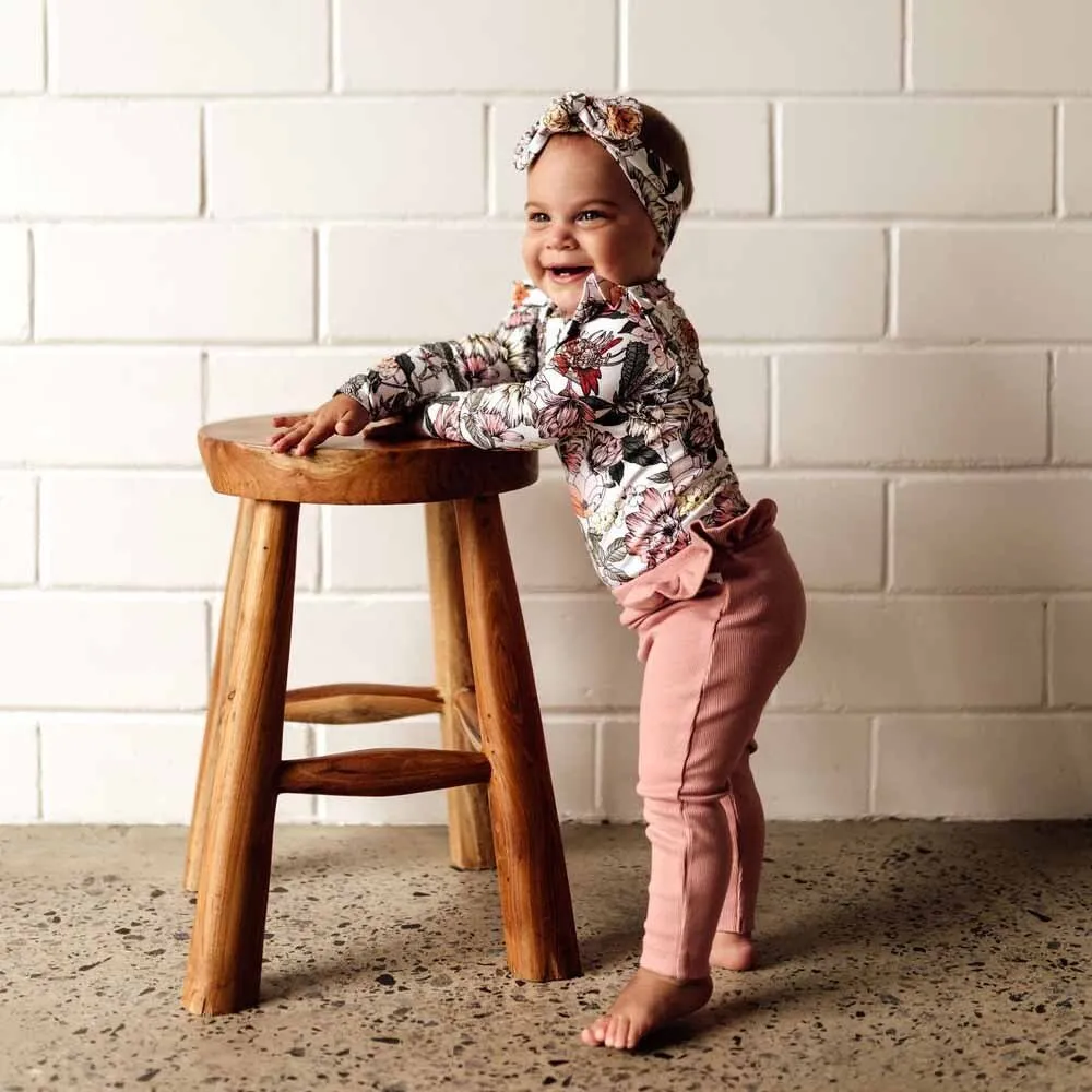 Australiana Long Sleeve Organic Bodysuit