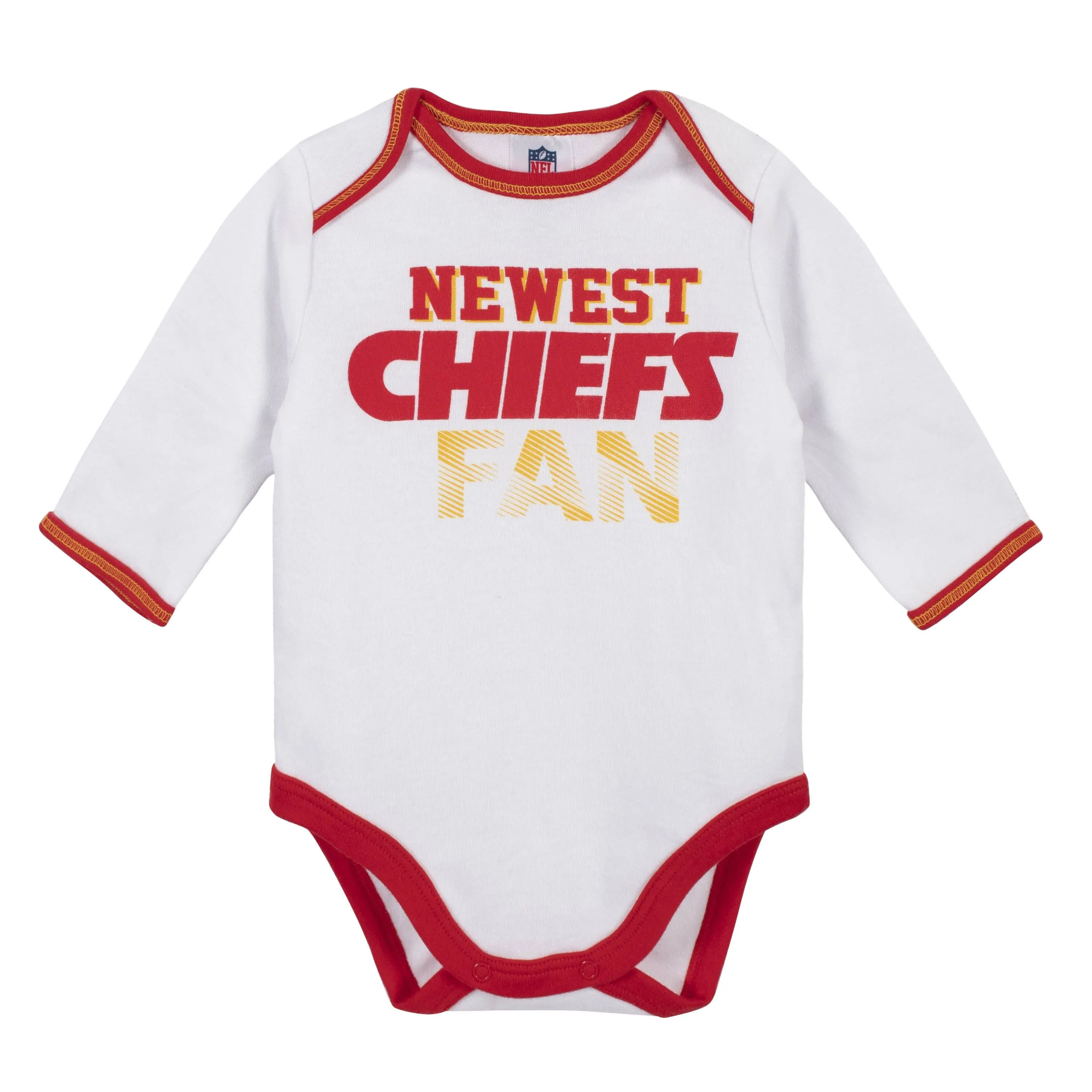 Baby Boys Kansas City Chiefs 3-Piece Bodysuit, Pant and Cap Set