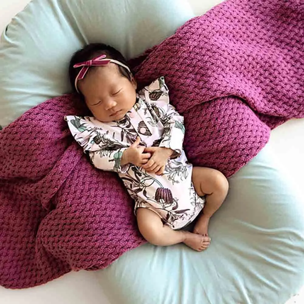 Banksia Long Sleeve Organic Bodysuit