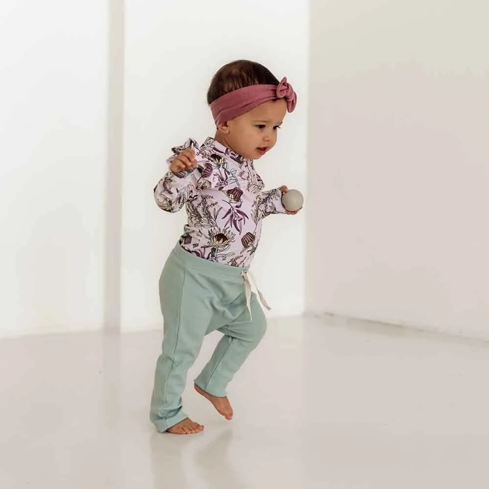 Banksia Long Sleeve Organic Bodysuit