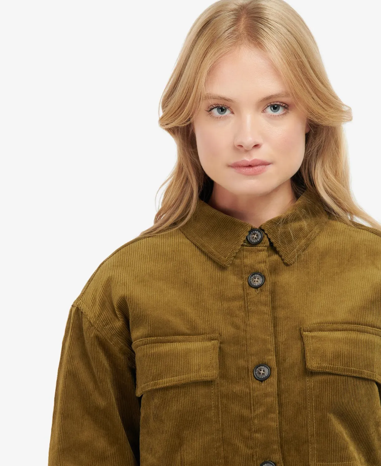 Barbour Lana Overshirt Sherpa Lined Cord Jacket LOS0044