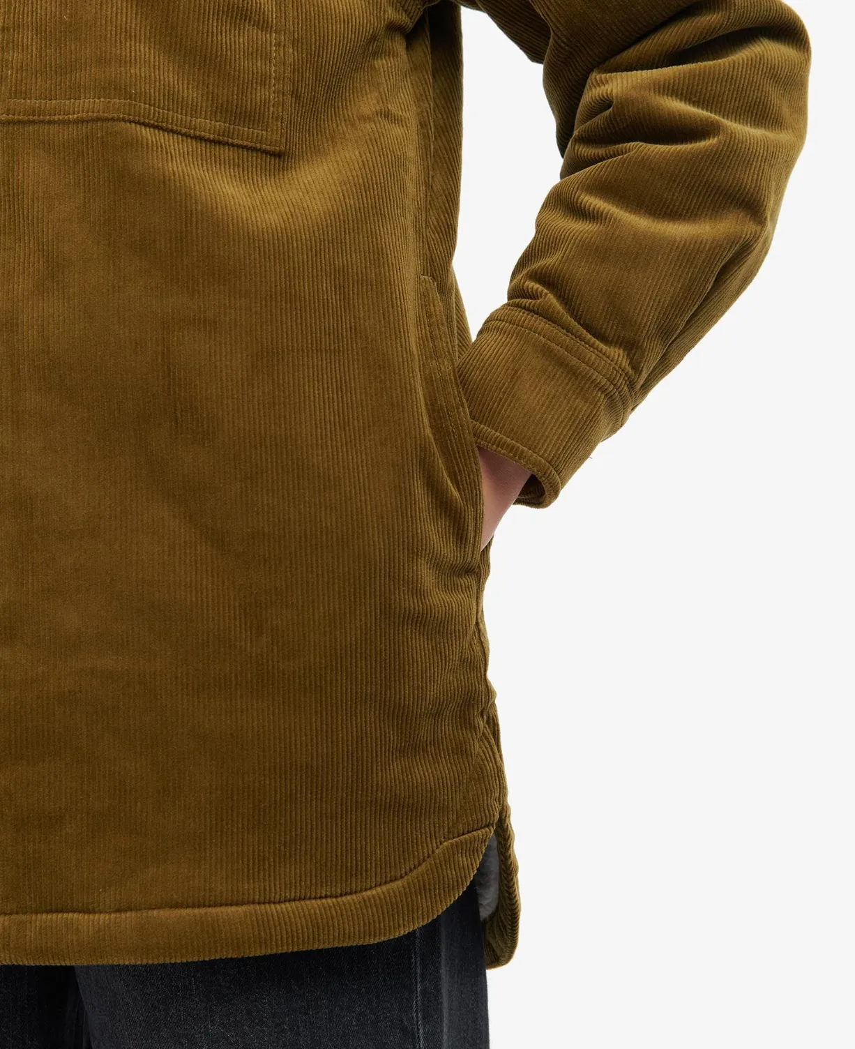 Barbour Lana Overshirt Sherpa Lined Cord Jacket LOS0044