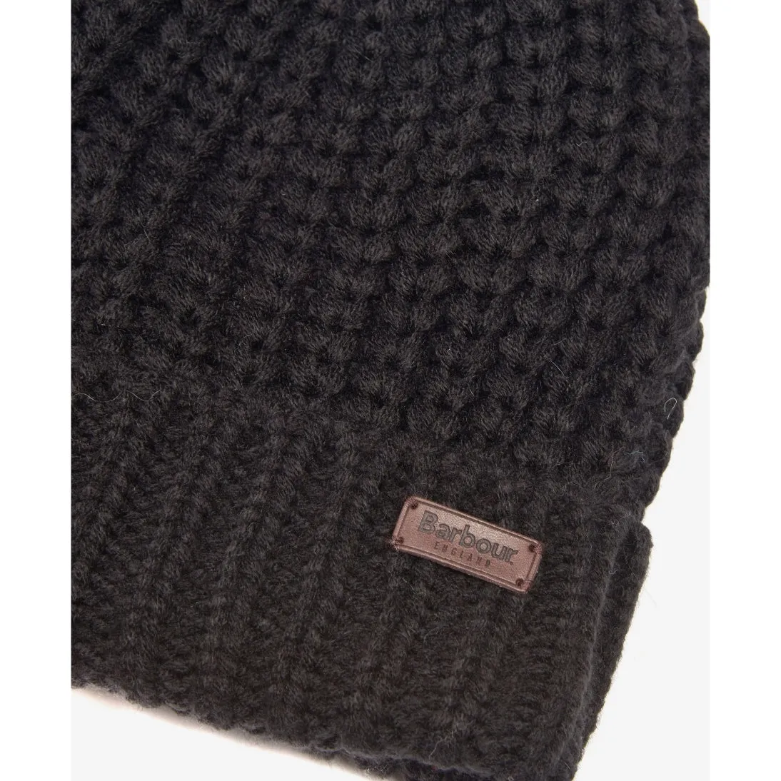 Barbour Saltburn Beanie Hat LHA0336 Black