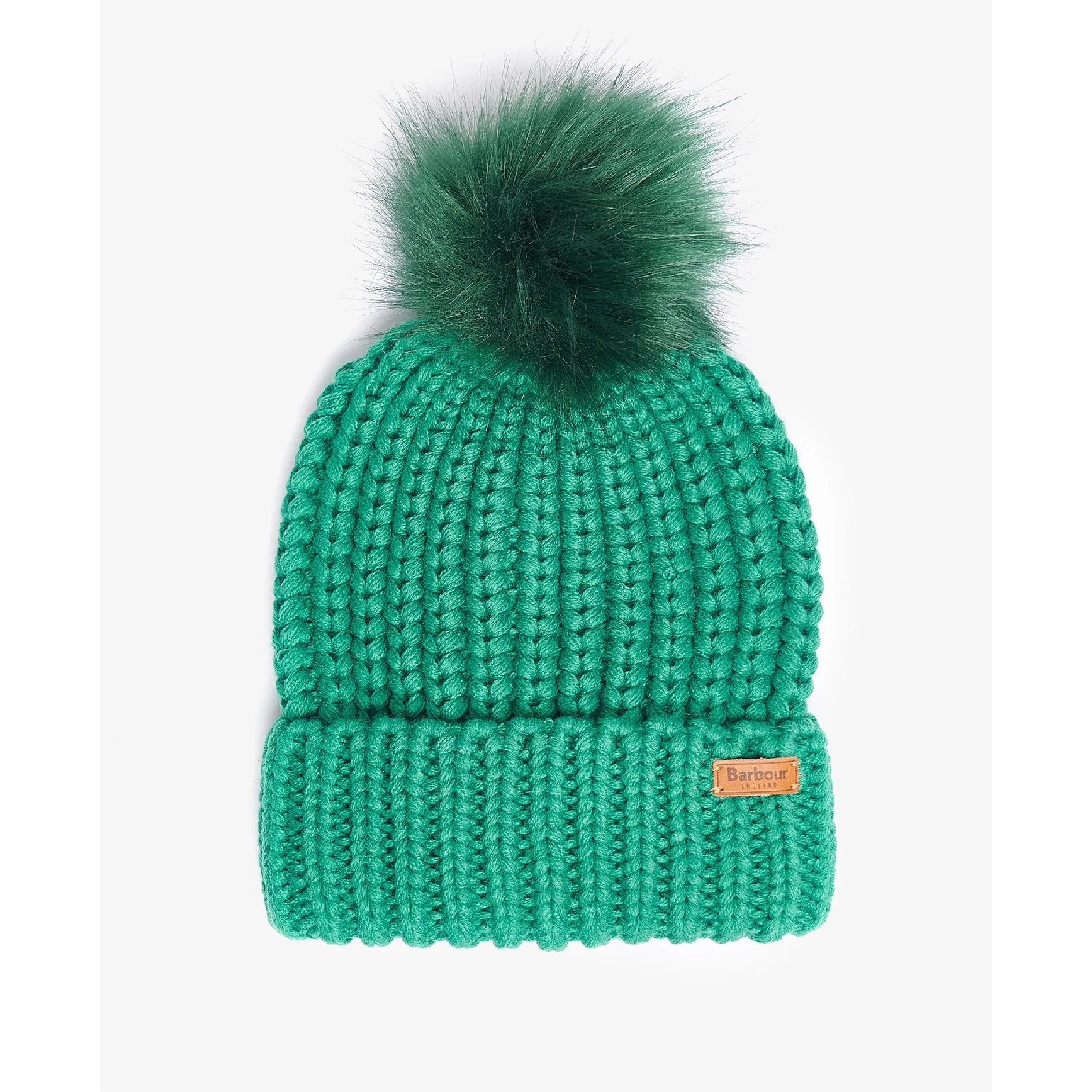 Barbour Saltburn Beanie Hat LHA0336 Glade Green