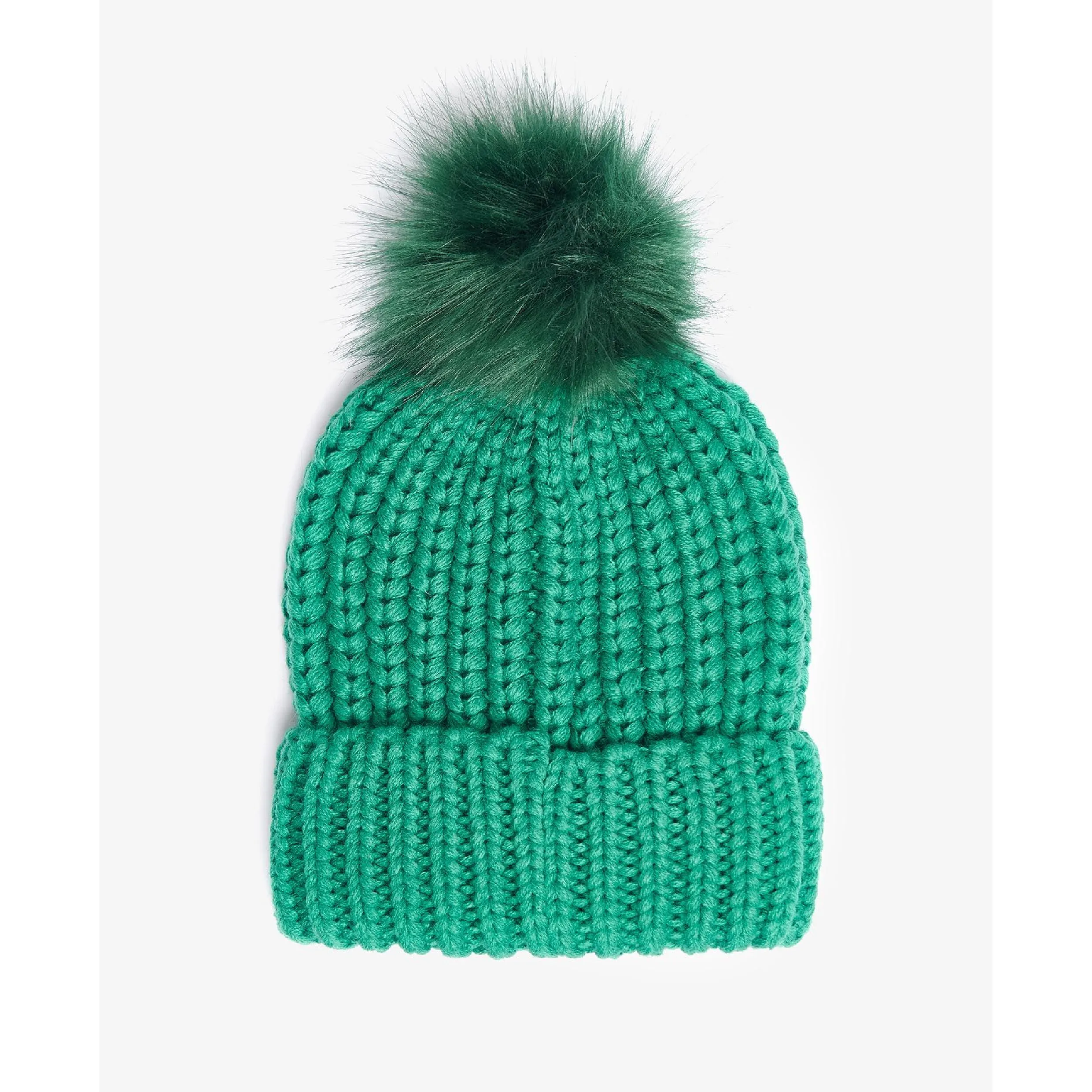 Barbour Saltburn Beanie Hat LHA0336 Glade Green