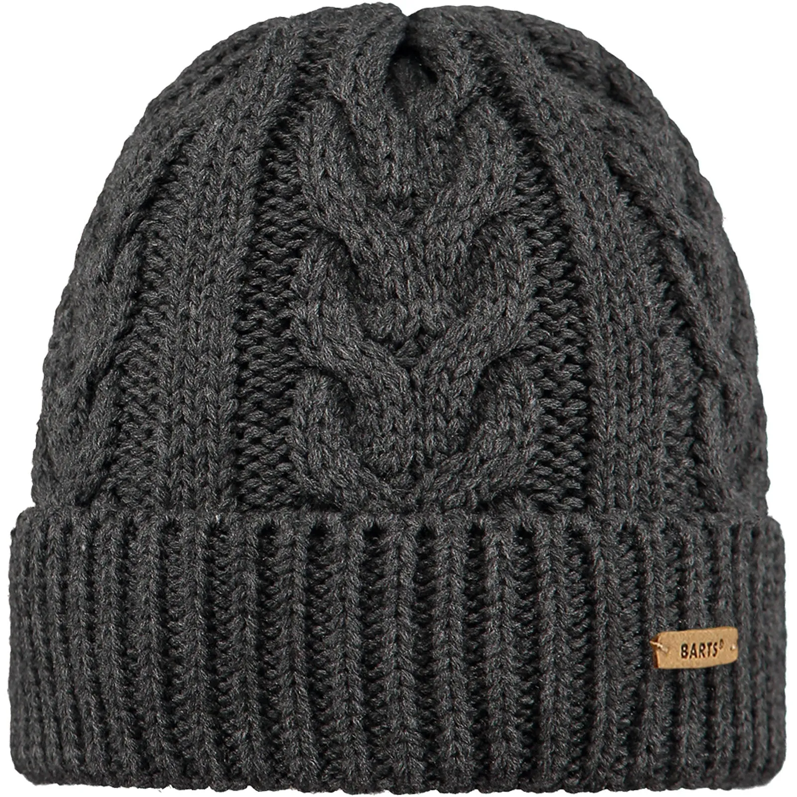 Barts Womens Zira Cable Knit Knitted Fleece Lined Beanie Hat