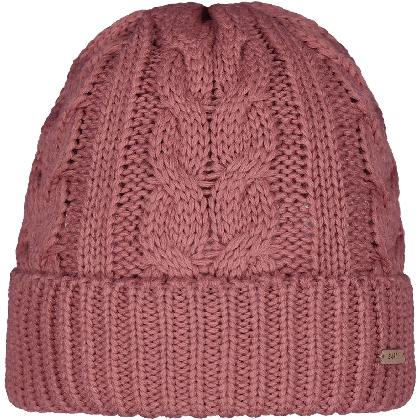 Barts Womens Zira Cable Knit Knitted Fleece Lined Beanie Hat