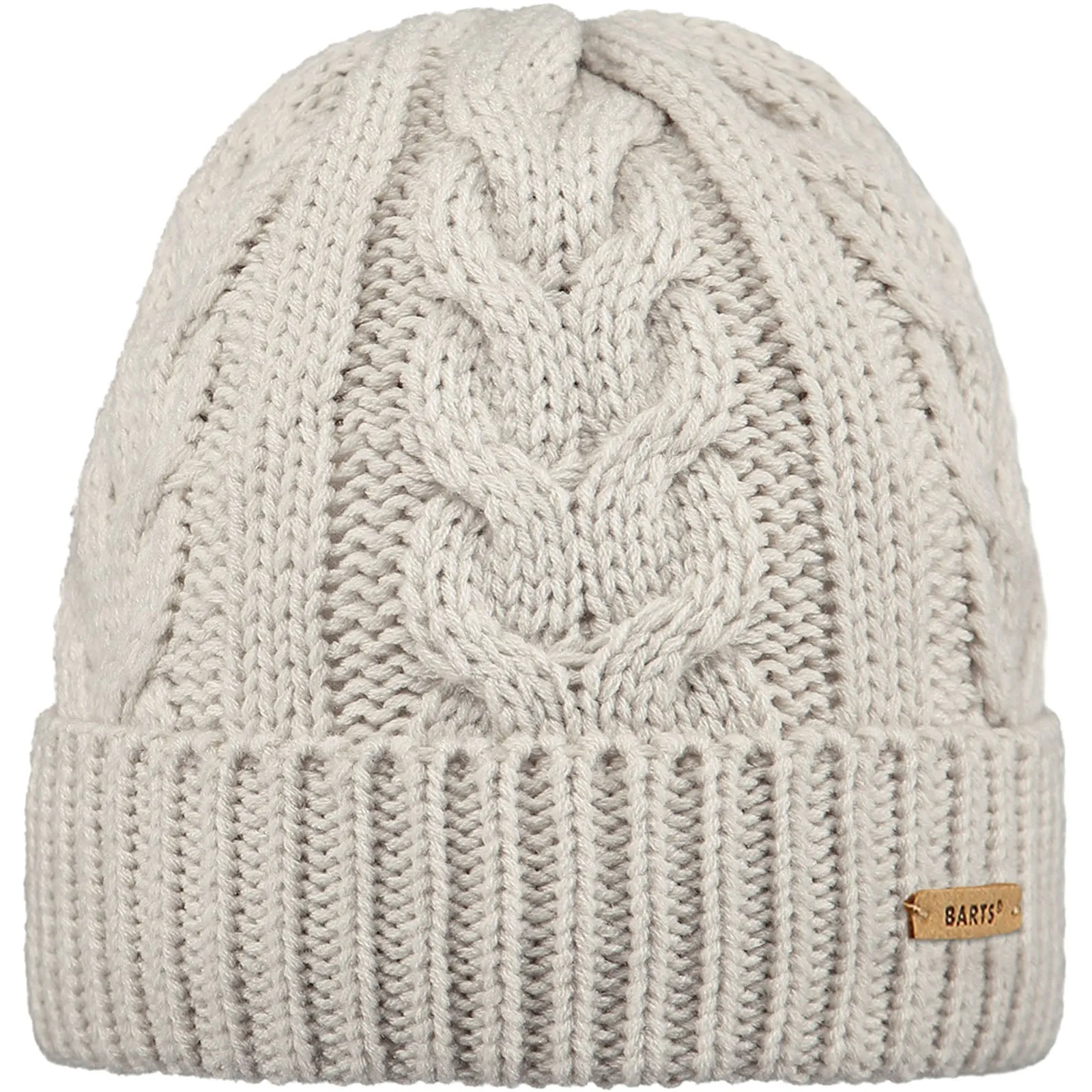 Barts Womens Zira Cable Knit Knitted Fleece Lined Beanie Hat