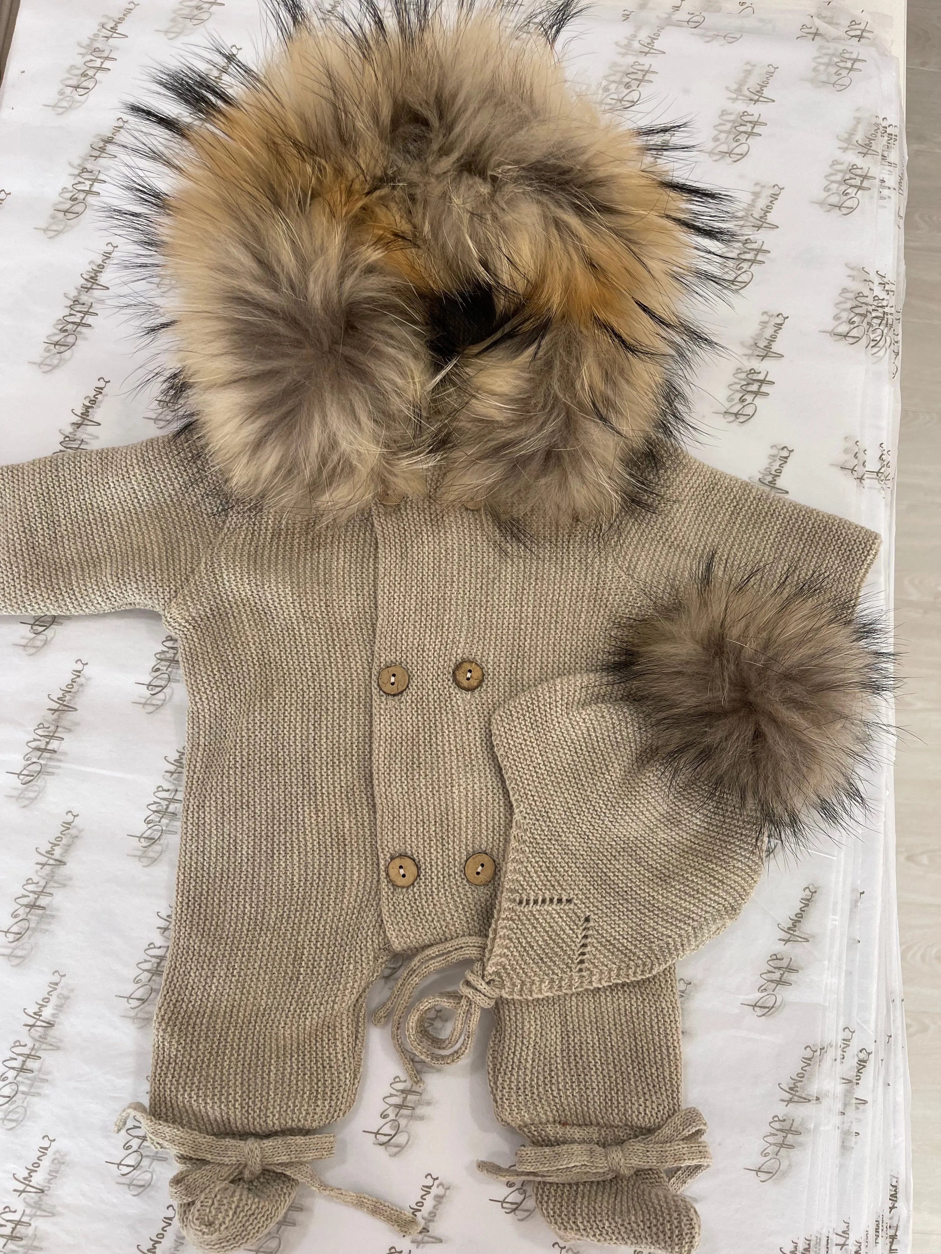 Beige Mebi Hat
