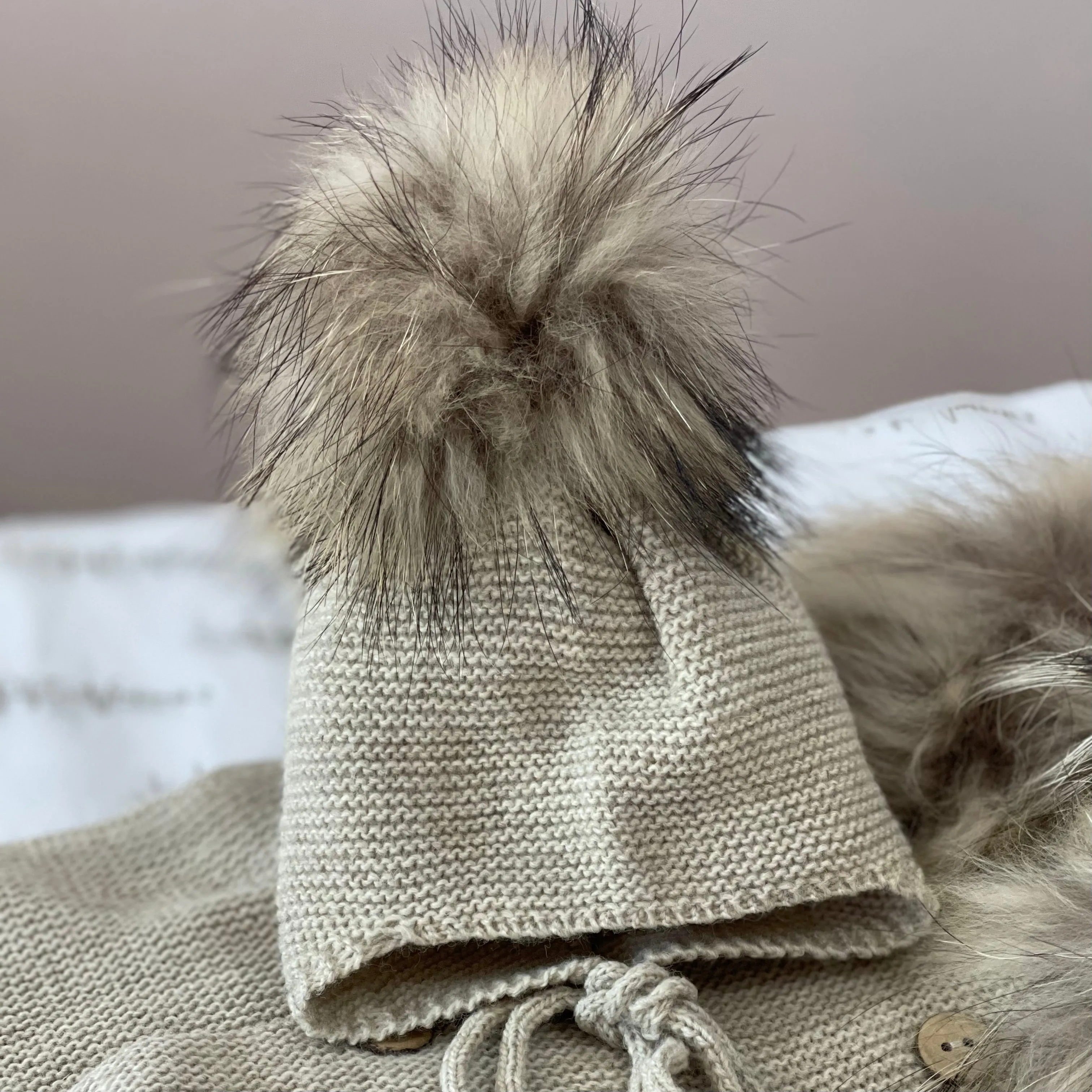 Beige Mebi Hat