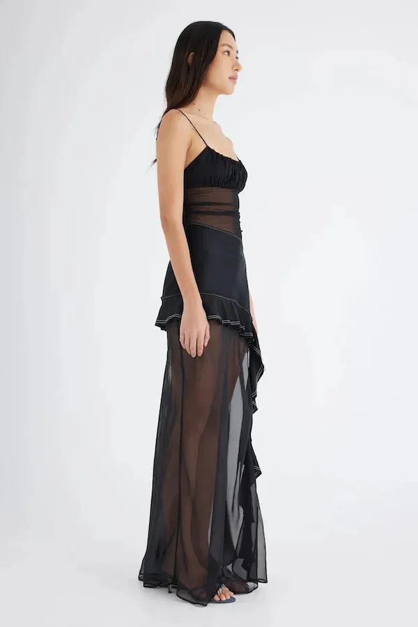 Benni Delilah Maxi Dress - Black