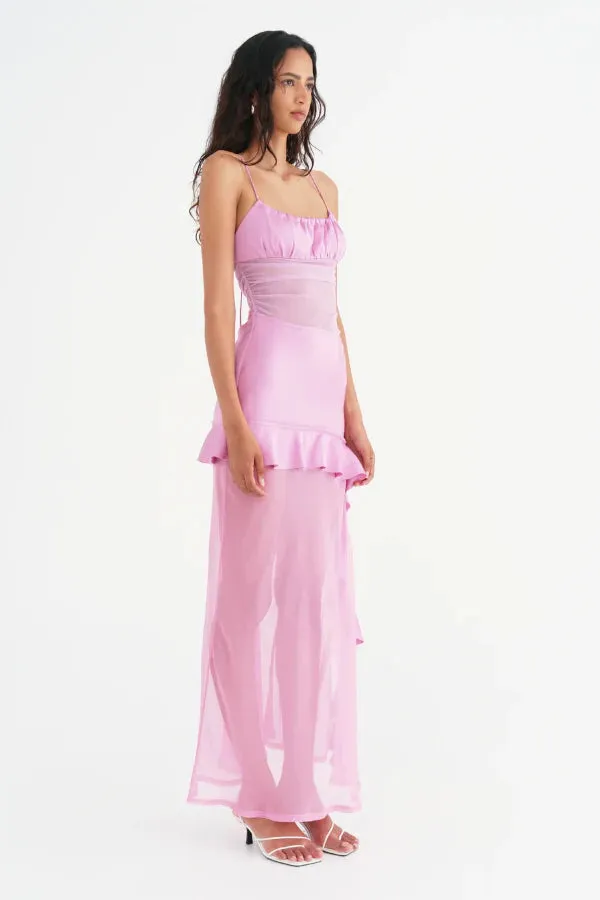 Benni Delilah Maxi Dress - Bubblegum