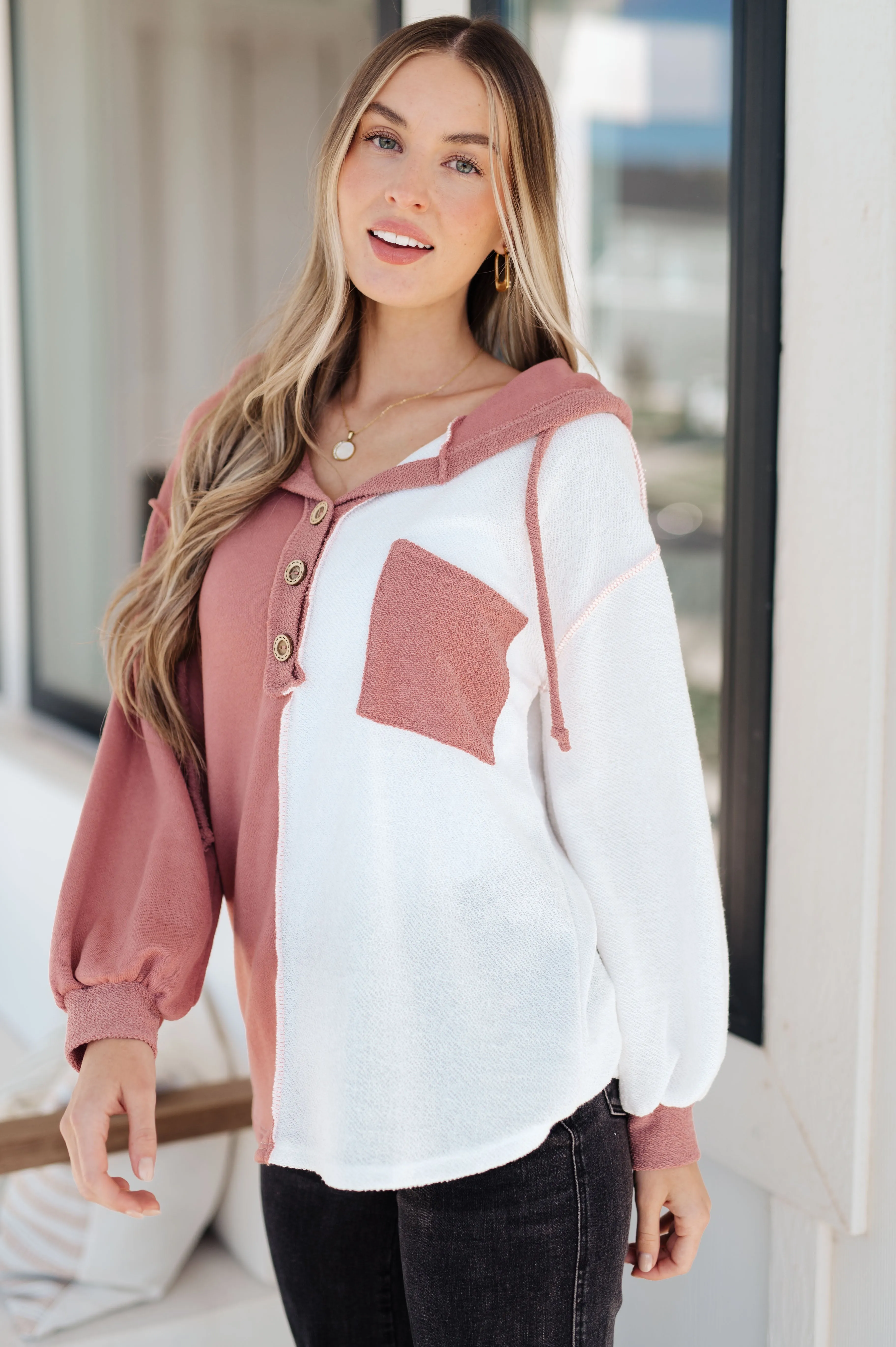 Best On The Block Color Block Hoodie - Bibi