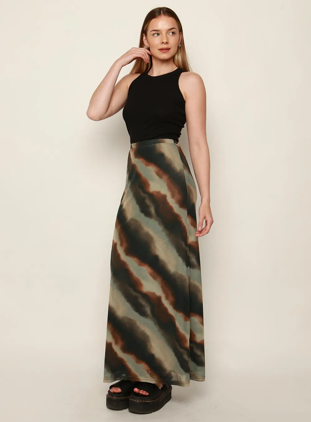 Beverly Maxi skirt-DAWN