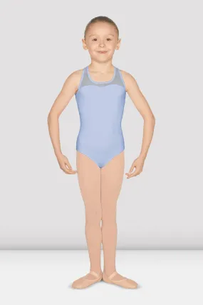 Bloch M452C Mirella Mesh Cross Back Tank Leotard (Child)