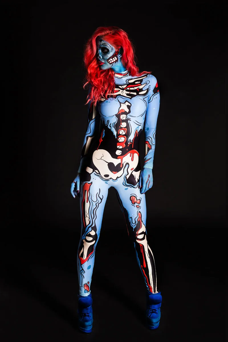 Blue Pop Art Costume