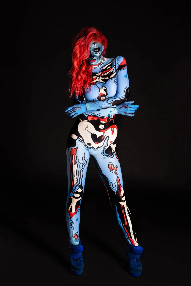 Blue Pop Art Costume