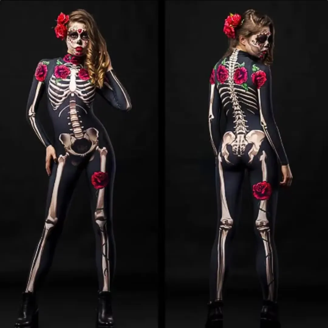 Bodysuit Rose Halloween