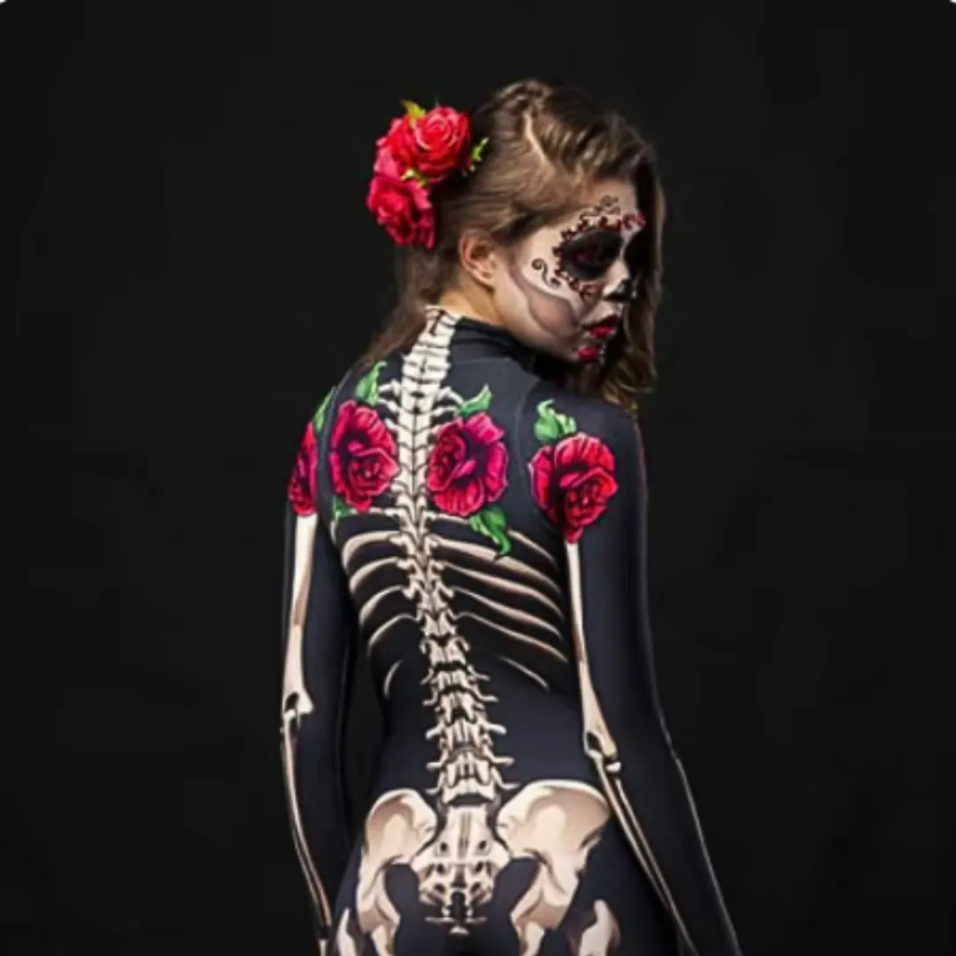 Bodysuit Rose Halloween