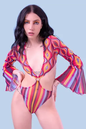 Boogie Nights Mesh Ring Bodysuit
