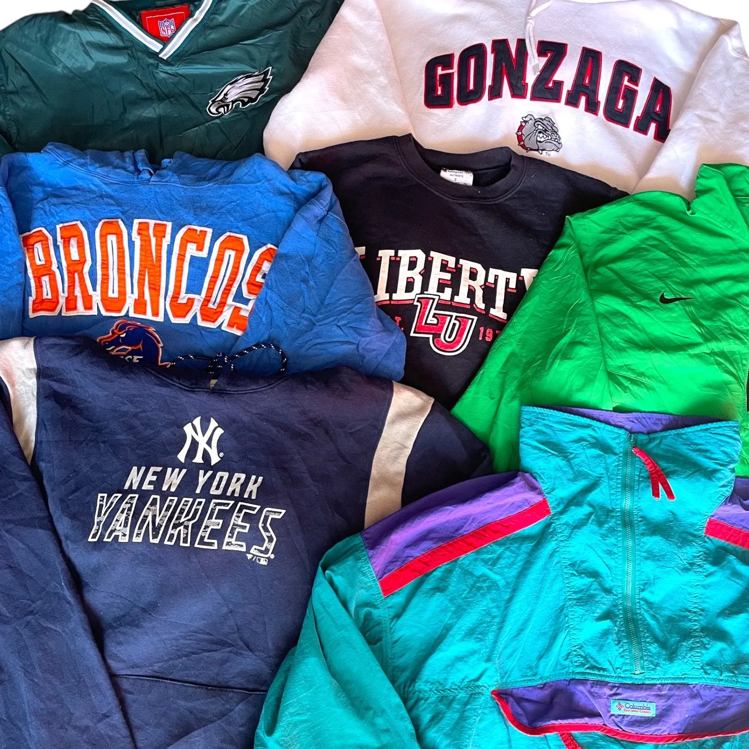 Bundle 6 for 30 items ( Reebok, NFL, Champion…)