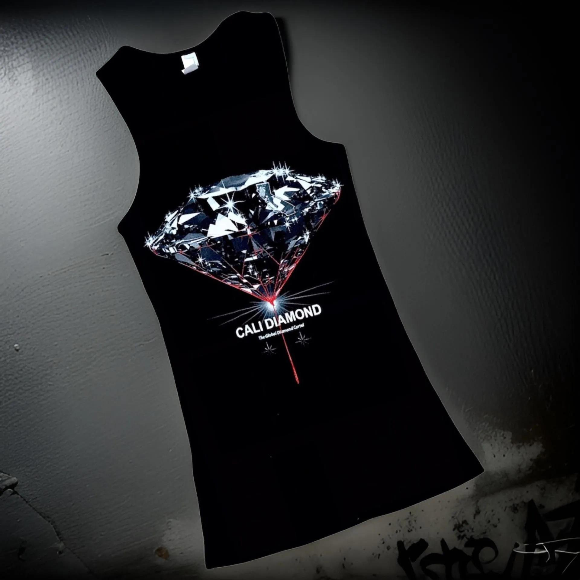 *CALI DIAMOND* ~FLUTED~ TANK TOPS FOR WOMEN