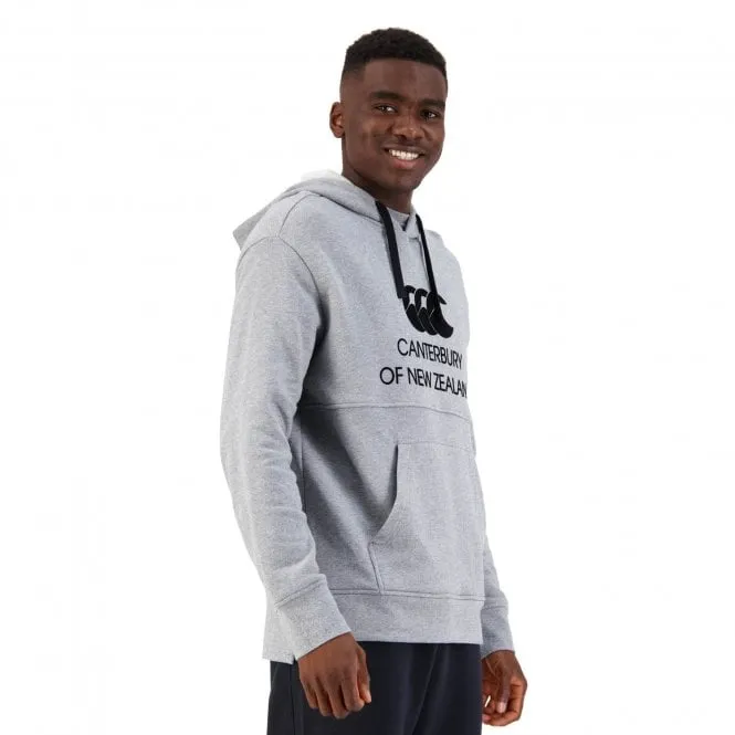 Canterbury Mens Of NZ Hoodie - Static Marle