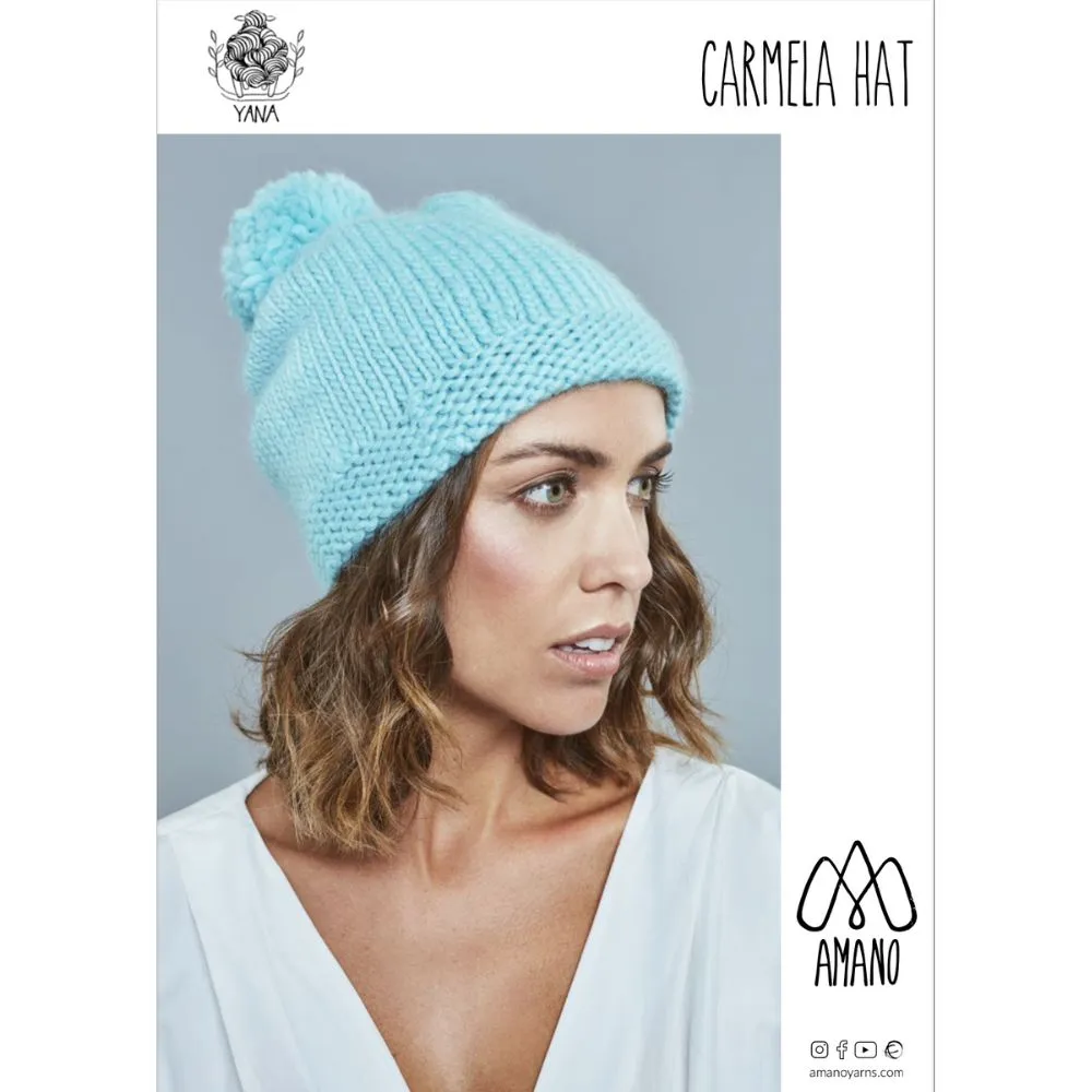 Carmela Hat Knitting Pattern