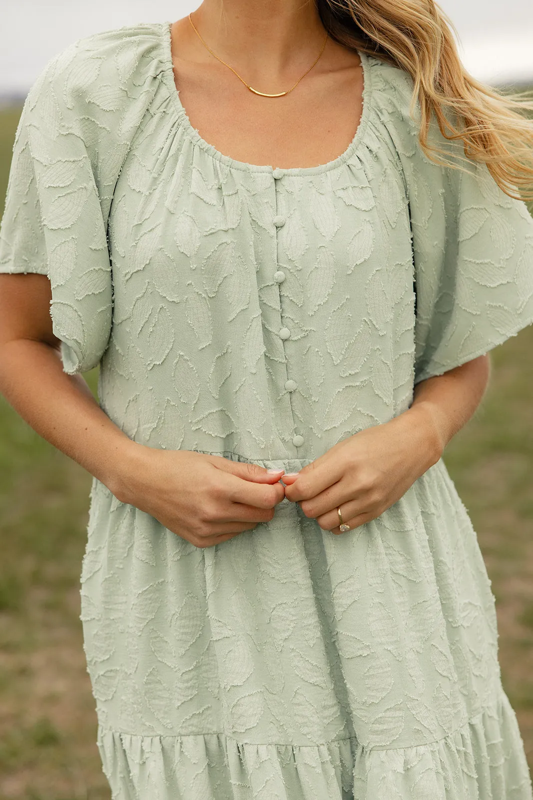 Carried Away Textured Maxi