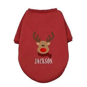 Christmas Deer Dog Hoodie