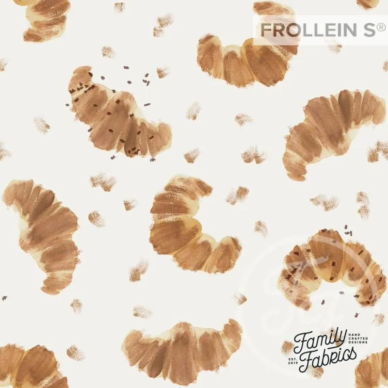 Cotton Jersey - Croissants