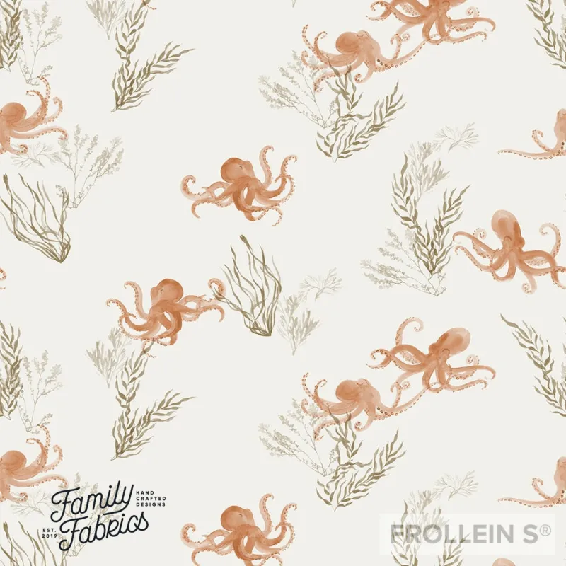 Cotton Jersey - Octopus